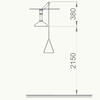 Emergency Shower, Vertical, With Manual Activation